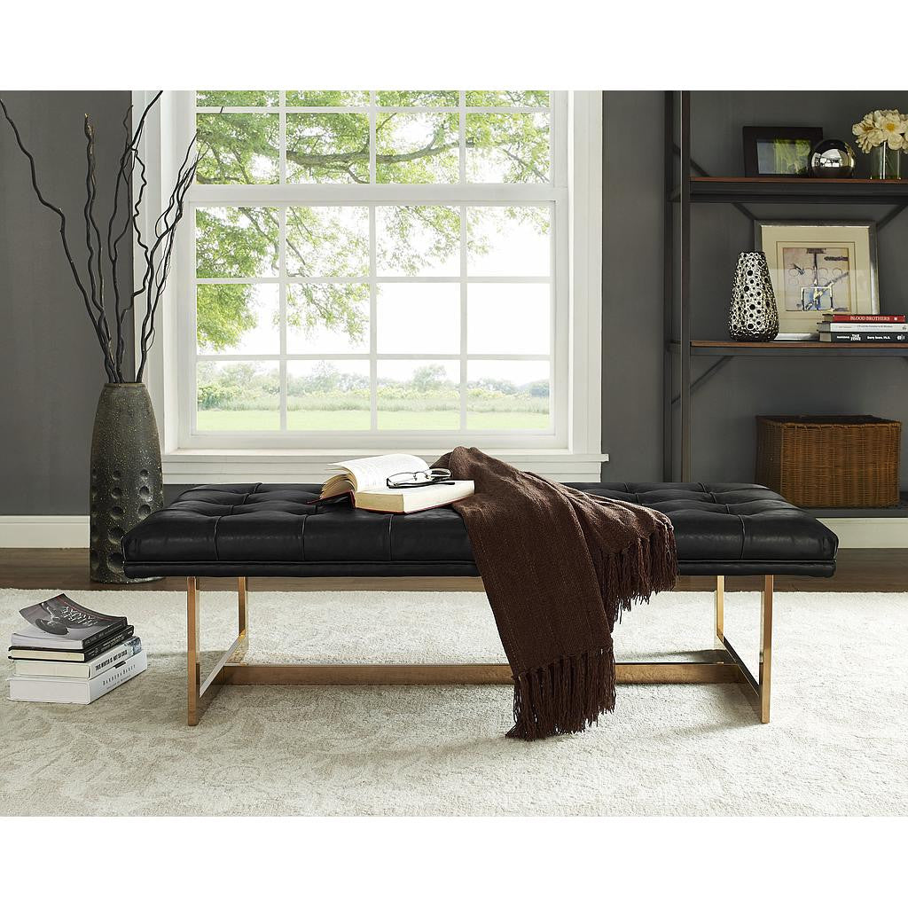 Oppland Bench Bench TOV Furniture     Four Hands, Burke Decor, Mid Century Modern Furniture, Old Bones Furniture Company, Old Bones Co, Modern Mid Century, Designer Furniture, https://www.oldbonesco.com/