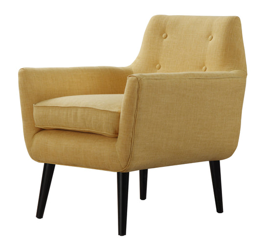 Clyde Mustard Linen Chair  TOV Furniture     Four Hands, Burke Decor, Mid Century Modern Furniture, Old Bones Furniture Company, Old Bones Co, Modern Mid Century, Designer Furniture, https://www.oldbonesco.com/