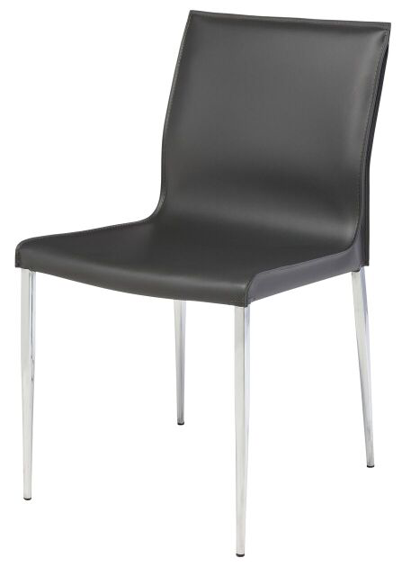Colter Dining Chair With Chromed Steel Legs Dining Chair Nuevo     Four Hands, Burke Decor, Mid Century Modern Furniture, Old Bones Furniture Company, Old Bones Co, Modern Mid Century, Designer Furniture, https://www.oldbonesco.com/