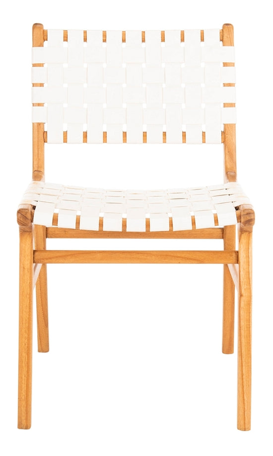 Taika Chair (Set of Two) White / NaturalChair Safavieh  White / Natural   Four Hands, Burke Decor, Mid Century Modern Furniture, Old Bones Furniture Company, Old Bones Co, Modern Mid Century, Designer Furniture, https://www.oldbonesco.com/