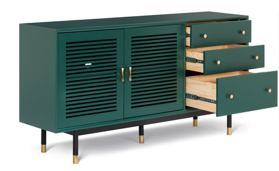 Lala High TV Stand tv stand Lievo     Four Hands, Burke Decor, Mid Century Modern Furniture, Old Bones Furniture Company, Old Bones Co, Modern Mid Century, Designer Furniture, https://www.oldbonesco.com/