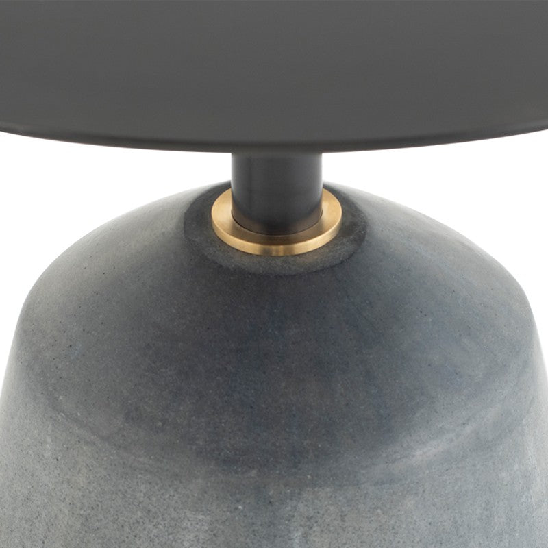 Load image into Gallery viewer, Exeter Side Table - Black 22&amp;quot; SIDE TABLE District Eight     Four Hands, Burke Decor, Mid Century Modern Furniture, Old Bones Furniture Company, Old Bones Co, Modern Mid Century, Designer Furniture, https://www.oldbonesco.com/
