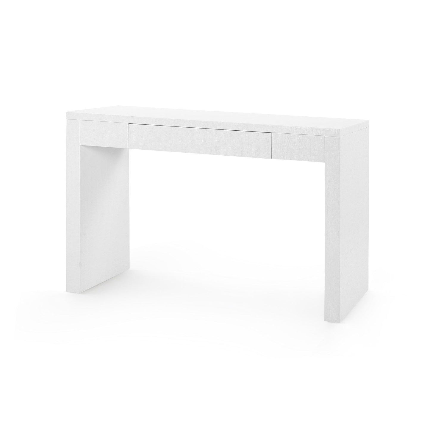 Load image into Gallery viewer, Morgan Console Table WhiteTable Bungalow 5  White   Four Hands, Burke Decor, Mid Century Modern Furniture, Old Bones Furniture Company, Old Bones Co, Modern Mid Century, Designer Furniture, https://www.oldbonesco.com/
