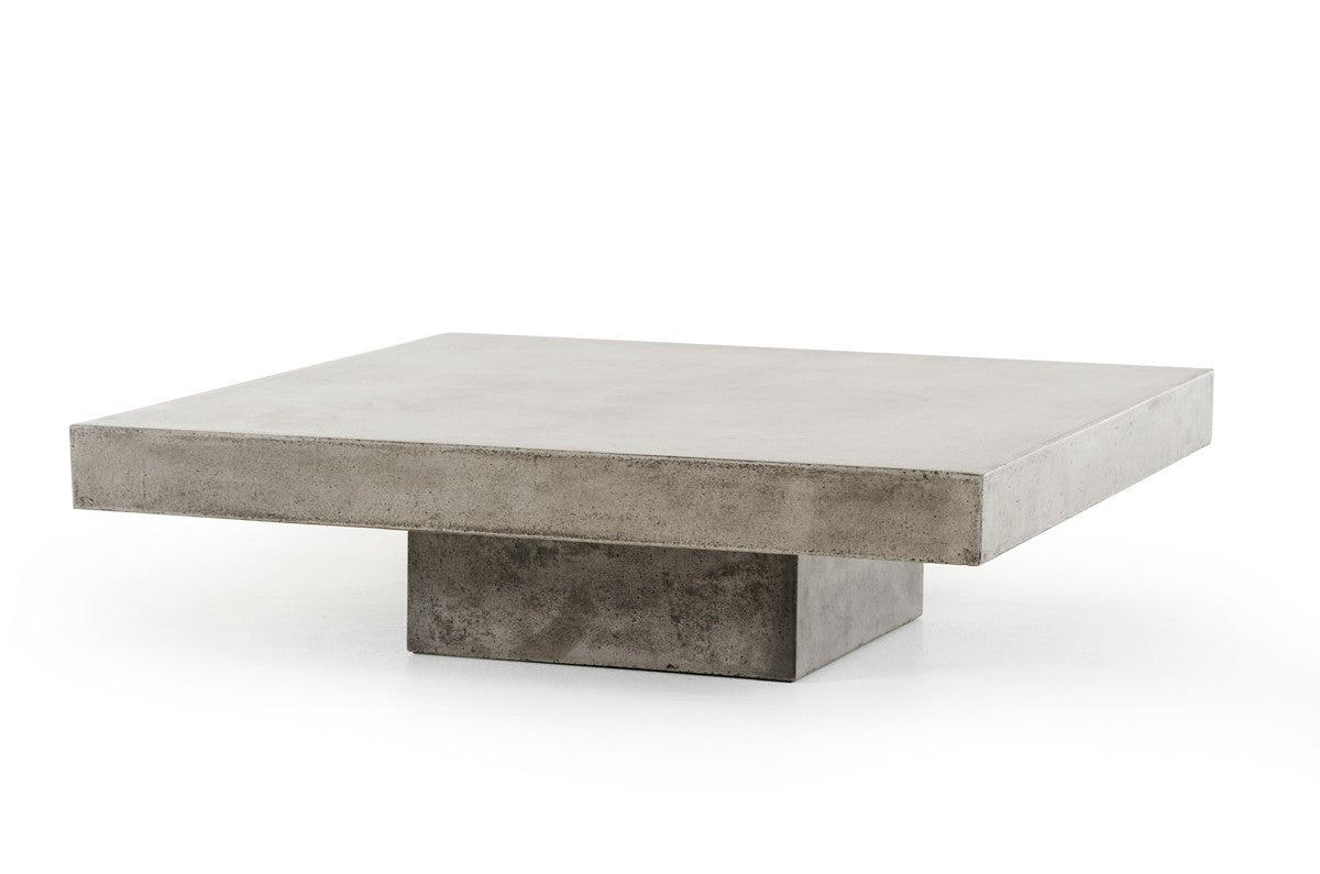 Load image into Gallery viewer, Modrest Morley Concrete Coffee Table Coffee Table VIG Furniture     Four Hands, Burke Decor, Mid Century Modern Furniture, Old Bones Furniture Company, Old Bones Co, Modern Mid Century, Designer Furniture, https://www.oldbonesco.com/
