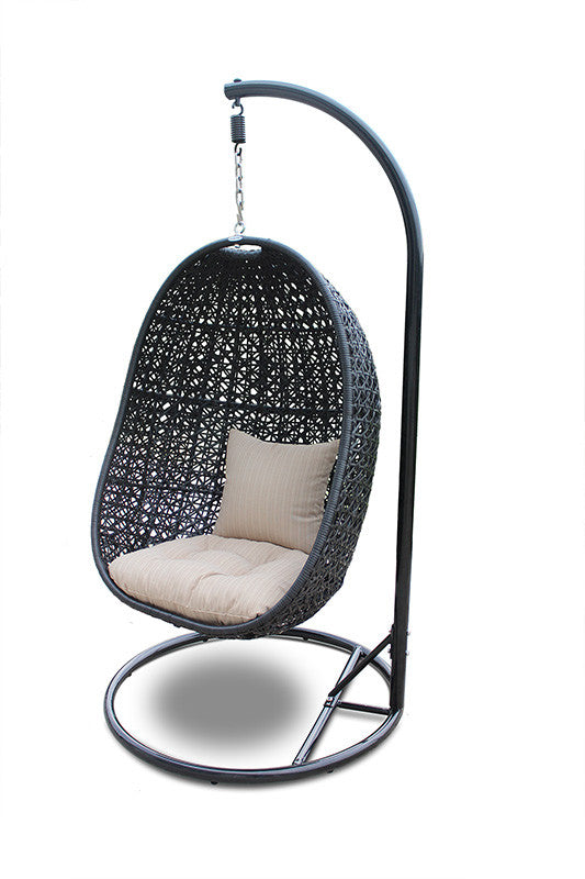 Load image into Gallery viewer, Nimbus Outdoor Hanging Chair Outdoor Chair Harmonia Living     Four Hands, Burke Decor, Mid Century Modern Furniture, Old Bones Furniture Company, Old Bones Co, Modern Mid Century, Designer Furniture, https://www.oldbonesco.com/
