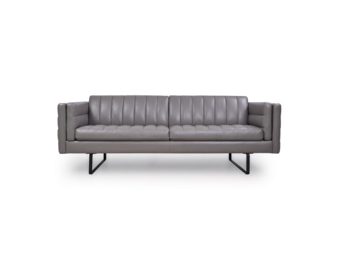 Load image into Gallery viewer, Orson Leather Sofa SOFA Moroni     Four Hands, Mid Century Modern Furniture, Old Bones Furniture Company, Old Bones Co, Modern Mid Century, Designer Furniture, https://www.oldbonesco.com/
