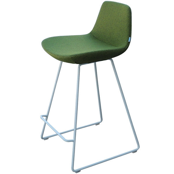 Load image into Gallery viewer, Pera Stool Counter HT 24&amp;quot; GreenBar Stool Nuans  Counter HT 24&amp;quot; Green   Four Hands, Burke Decor, Mid Century Modern Furniture, Old Bones Furniture Company, Old Bones Co, Modern Mid Century, Designer Furniture, https://www.oldbonesco.com/
