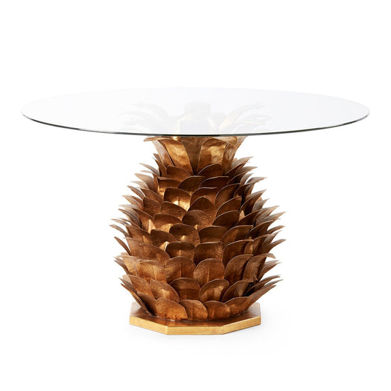 Pineapple Cocktail Table Top, Clear Table Bungalow 5     Four Hands, Burke Decor, Mid Century Modern Furniture, Old Bones Furniture Company, Old Bones Co, Modern Mid Century, Designer Furniture, https://www.oldbonesco.com/