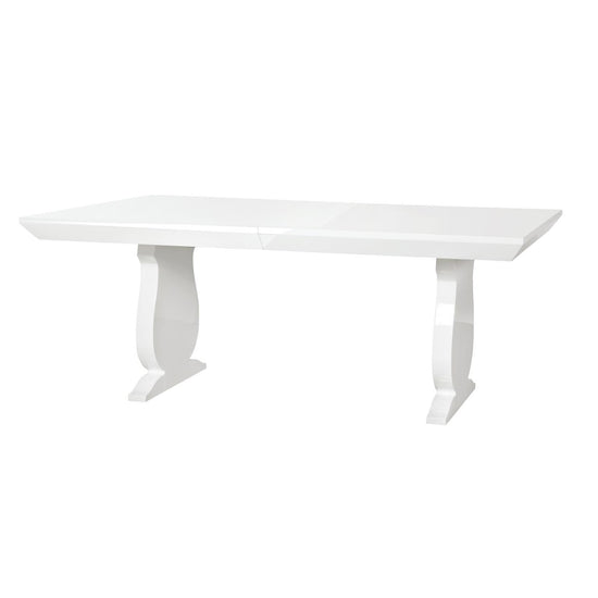 Load image into Gallery viewer, Porto Dining Table, White Table Bungalow 5     Four Hands, Burke Decor, Mid Century Modern Furniture, Old Bones Furniture Company, Old Bones Co, Modern Mid Century, Designer Furniture, https://www.oldbonesco.com/
