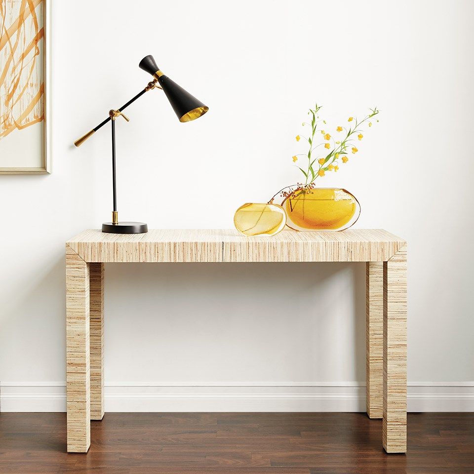 Parsons Console Table Table Bungalow 5     Four Hands, Burke Decor, Mid Century Modern Furniture, Old Bones Furniture Company, Old Bones Co, Modern Mid Century, Designer Furniture, https://www.oldbonesco.com/