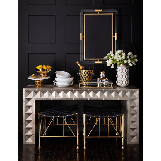 Load image into Gallery viewer, Talitha Waterfall Console Console Table Jonathan Adler     Four Hands, Mid Century Modern Furniture, Old Bones Furniture Company, Old Bones Co, Modern Mid Century, Designer Furniture, https://www.oldbonesco.com/
