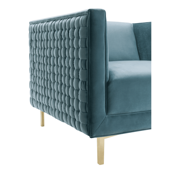 Load image into Gallery viewer, Sal Woven Chair Chair TOV Furniture     Four Hands, Burke Decor, Mid Century Modern Furniture, Old Bones Furniture Company, Old Bones Co, Modern Mid Century, Designer Furniture, https://www.oldbonesco.com/
