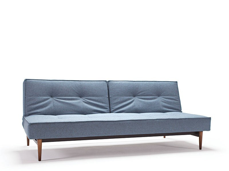Split Back Sofa w/ Arms, Dark Wood Sofa INNOVATION     Four Hands, Burke Decor, Mid Century Modern Furniture, Old Bones Furniture Company, Old Bones Co, Modern Mid Century, Designer Furniture, https://www.oldbonesco.com/