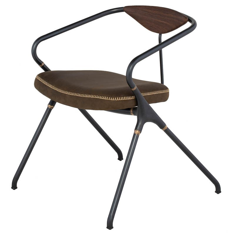 Akron Dining Chair - Jin Green DINING CHAIR Nuevo     Four Hands, Burke Decor, Mid Century Modern Furniture, Old Bones Furniture Company, Old Bones Co, Modern Mid Century, Designer Furniture, https://www.oldbonesco.com/