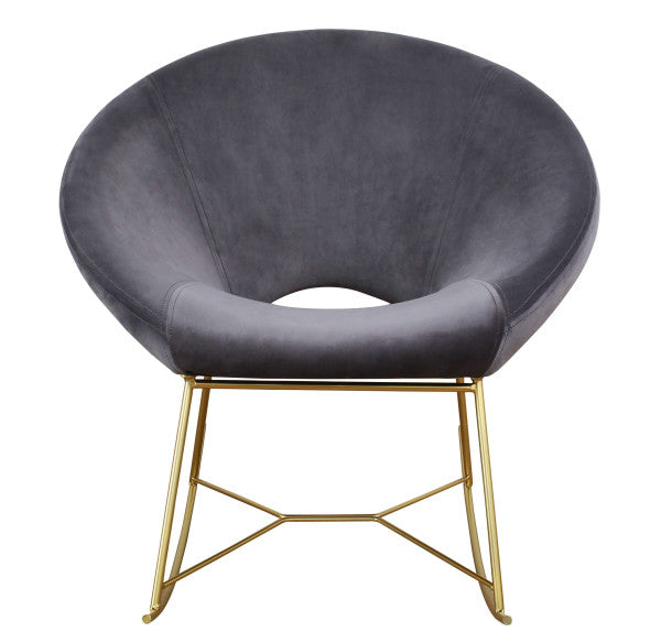 Nolan Grey Velvet Chair Lounge Chair TOV Furniture     Four Hands, Burke Decor, Mid Century Modern Furniture, Old Bones Furniture Company, Old Bones Co, Modern Mid Century, Designer Furniture, https://www.oldbonesco.com/