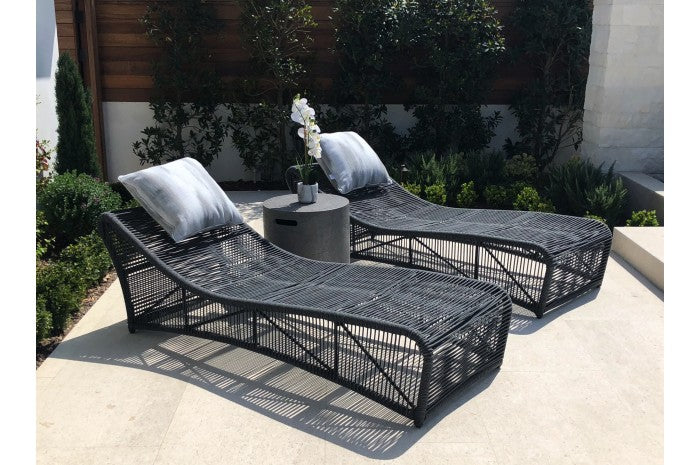 Milano Cushionless Chaise Outdoor Sunset West     Four Hands, Burke Decor, Mid Century Modern Furniture, Old Bones Furniture Company, Old Bones Co, Modern Mid Century, Designer Furniture, https://www.oldbonesco.com/
