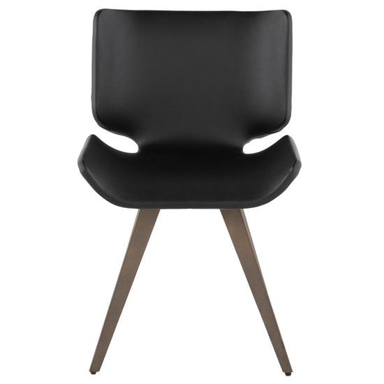 Astra Dining Chair - Black Dining Chair Nuevo     Four Hands, Burke Decor, Mid Century Modern Furniture, Old Bones Furniture Company, Old Bones Co, Modern Mid Century, Designer Furniture, https://www.oldbonesco.com/