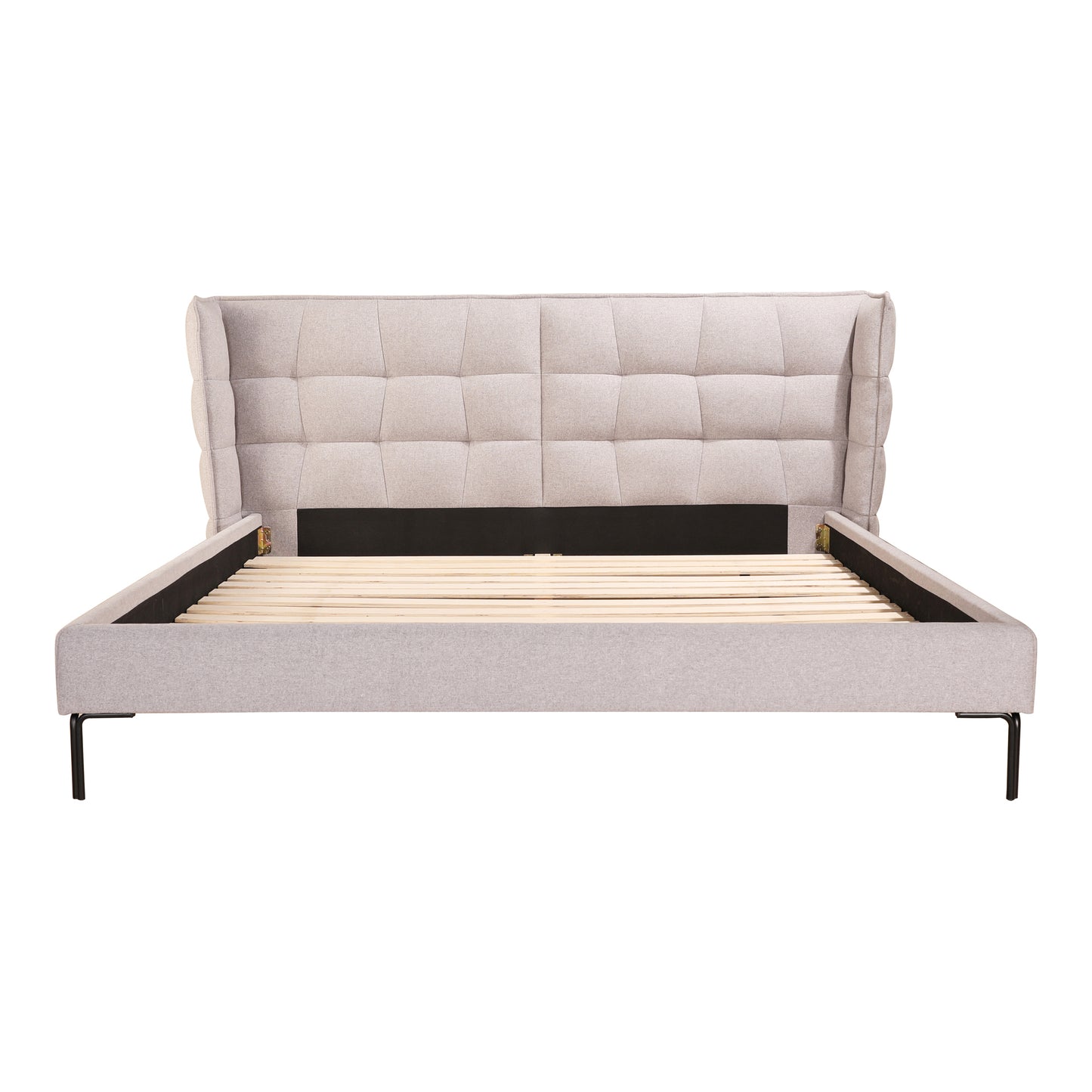 Ostalo King Bed Grey Beds Moe's     Four Hands, Burke Decor, Mid Century Modern Furniture, Old Bones Furniture Company, Old Bones Co, Modern Mid Century, Designer Furniture, https://www.oldbonesco.com/