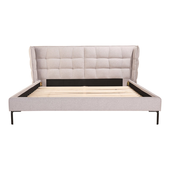 Ostalo King Bed Grey Beds Moe's     Four Hands, Burke Decor, Mid Century Modern Furniture, Old Bones Furniture Company, Old Bones Co, Modern Mid Century, Designer Furniture, https://www.oldbonesco.com/